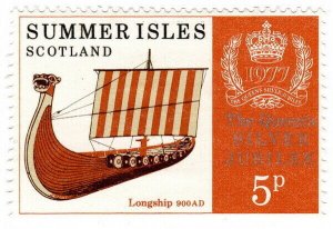 (I.B) Cinderella : Summer Isles - Boats 5p (Longship) 