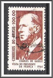 Brazil #986 Charles de Gaulle Used