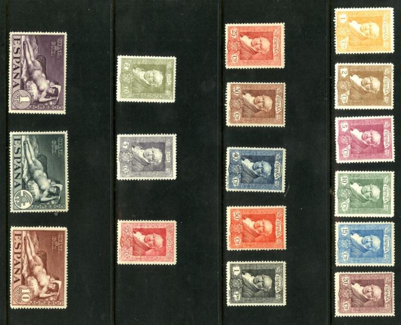 Spain 386-402 MH SCV $50.00 BIN $22.50