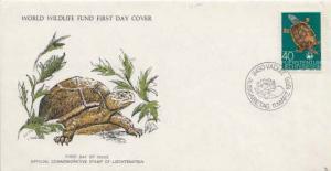 Liechtenstein, First Day Cover, Marine Life