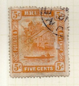 Brunei 1924-37 Early Issue Fine Used 5c. NW-187532