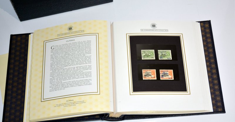 THE COMMONWEALTH COLLECTION 1981 - MNH IN LTD EDITION ALBUM + SLIPCASE