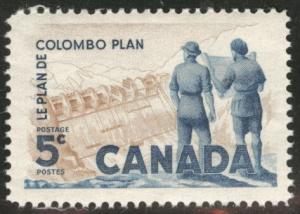 CANADA Scott 394 MNH** 1961 power plant stamp CV$0.30