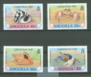 Anguilla #745-748  Single (Complete Set)