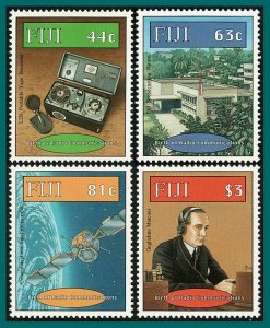 Fiji 1996 Centenary of Radio,  MNH  #753-756,SG942-SG945