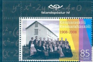 Iceland 2008 Teacher Training Seminar 100 Years Mi.1186 MNH