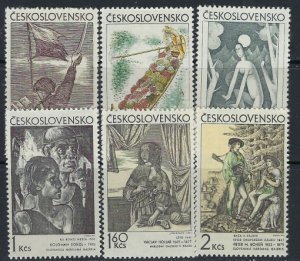 Czechoslovakia 1727-1732 MNH 1971 set (ak3322)