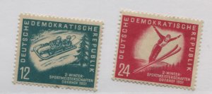 GERMANY DDR  76-77  MH