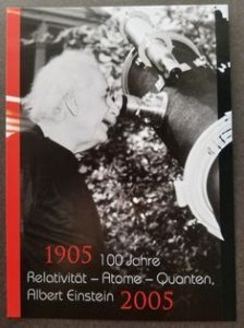 Germany Albert Einstein 2005 Scientist Physic Formula (postcard FDC) *see scan