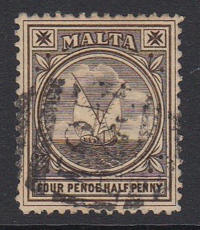 Malta Sc 15 (SG 32), used