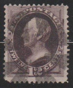 U.S. Scott #162 Webster Stamp - Used Single