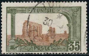 Tunisia  #43  Used   CV $2.10, not well centered