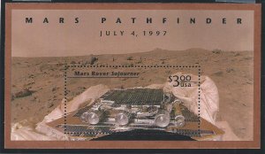 US #3178, Souvenir Sheet, Mars Pathfinder, M-NH*-