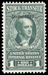 U.S. REV. DATED GREENS RD297  Mint (ID # 93199)