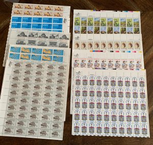 Sheet Lot Mint 18 Cent All Different Sheet Lot  MNH FV  $81 at 90% of Face