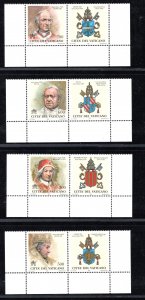 VATICAN CITY SC# 1141-49 FVF/MNH