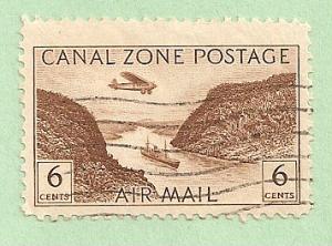 Canal Zone Scott  C8 Used