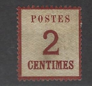 France SC N2 Mint VF hr SCV$190.00...Nice Stamps!