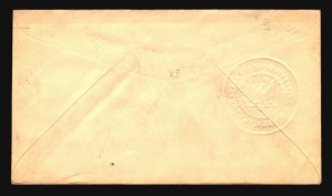 US 1935 USS WILMINGTON Cover / Embossed Cachet - Z18594