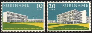 Suriname Sc #308-309 Mint Hinged