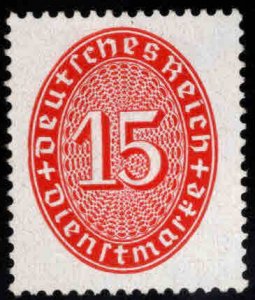 Germany Scott o73  MH*  official stamp