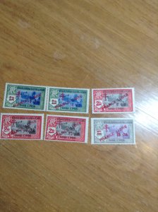 French India  #  199-204  MH