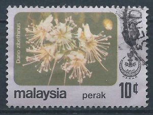 Perak 1979 - 10c Durio zibethinus - SG187 used