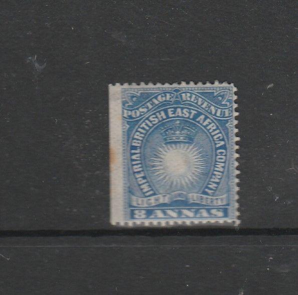 British East Africa 1890/5 8As Blue MM SG 12