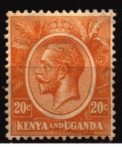 Kenya Uganda Tanganyika Unused Hinged Scott 25