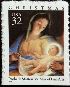 1996 32c Madonna & Child, Paolo de Matteis Scott 3112 Mint F/VF NH