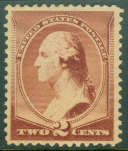 EDW1949SELL : USA 1883 Scott #210 Fine-Very Fine, Mint Never Hinged. Cat $135.00