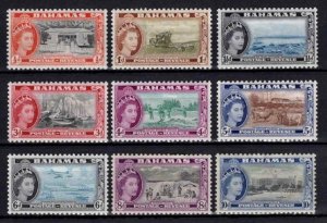 1954-63 Bahamas Elizabeth II Definitives Partial Set