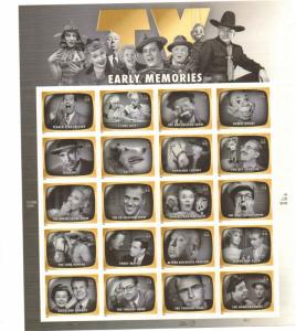 US 4414 - 44¢ Early TV Memories Unused