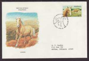 Philippines 1985 Typed FDC BIN