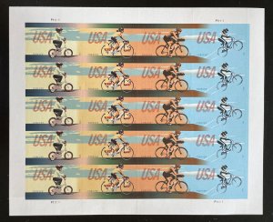 Scott 4687-4690 BICYCLING  Pane of 20 US Forever Stamps MNH 2012