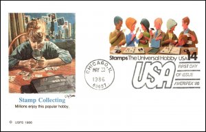 Scott UX110 14 Cents Stamps Universal Hobby Postcard Artcraft FDC Unaddressed