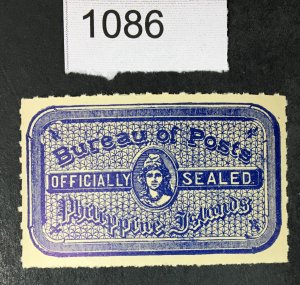 PHILIPPINES US STAMPS # OX10 MINT OG NH CAT. $ LOT #1086