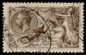 GB GV SG414 SPEC N65(3), 2s 6d chocolate-brown, FINE USED. Cat £75.