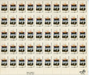 UNITED STATES SCOTT #1420  6c LANDING OF THE PILGRIMS SHEET(50) MINT NH