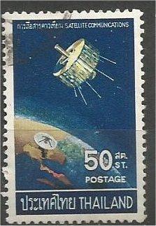 THAILAND, 1968, used 50s, Syncom Satellite. Scott 498