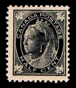 CANADA #66  MINT - DEFINITIVE ISSUE OF 1897 - MOGPH - F/VF -$13.00  (ESP#7798)