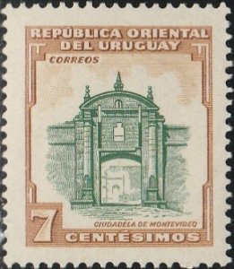 Uruguay,  Lot 1-E  MNH   (5 centers)