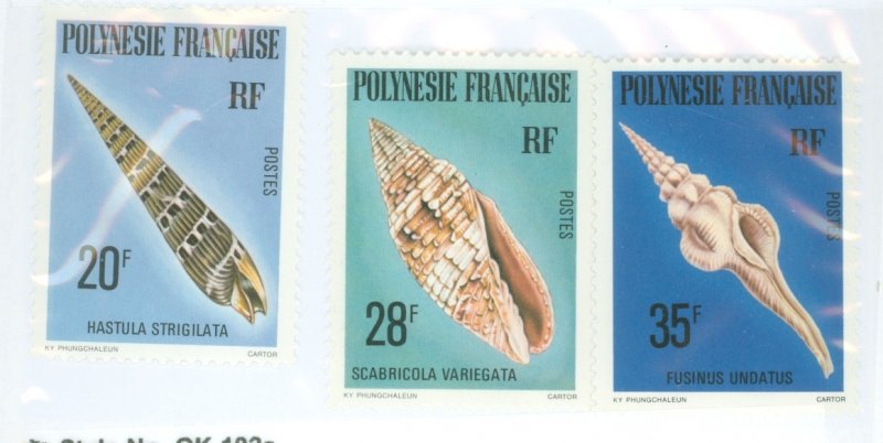French Polynesia #323-325  Single (Complete Set)