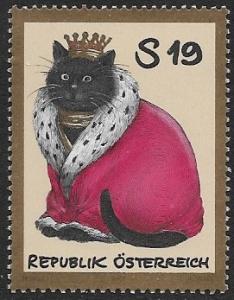Austria - # 1858 - Cat King - MNH