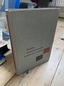 PADELKY CESKOSLOVENSKYCH POSTOVNICH ZNAMEK Hardbound w/ dust jacket & SIGNED