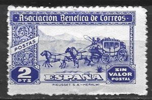 COLLECTION LOT 14989 SPAIN REVENUE MNH