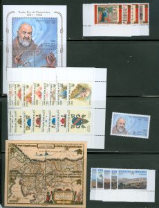 Vatican City 1999 Compete MNH Year Set