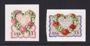 United States   #3274-3275  MNH 1999  Victorian love