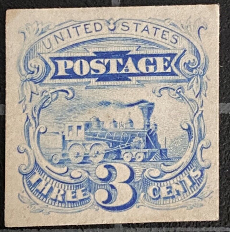 US Stamps-SC# 114 P4 - On Card - CV $85.00