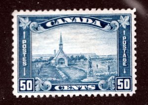 1930 - #176 MNG VF -  Canada 50c - Gran Prix, NS Acadian Memorial Church
